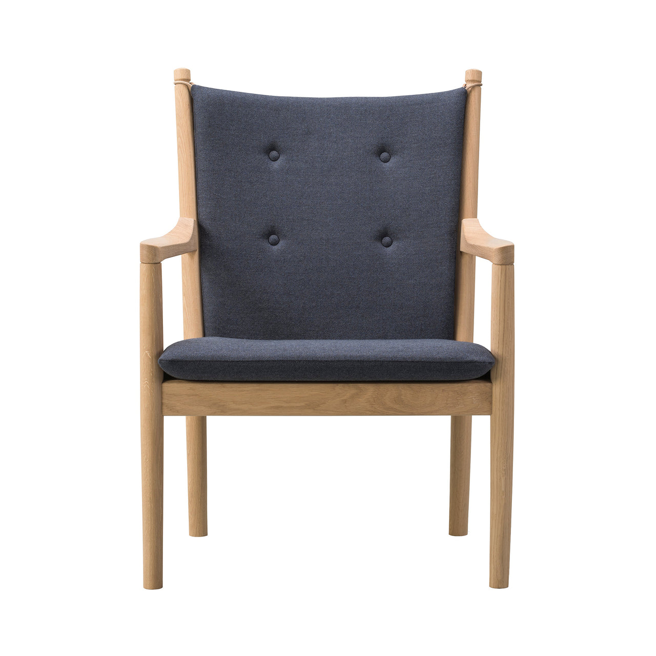 Wegner 1788 Easy Chair: Soaped Oak