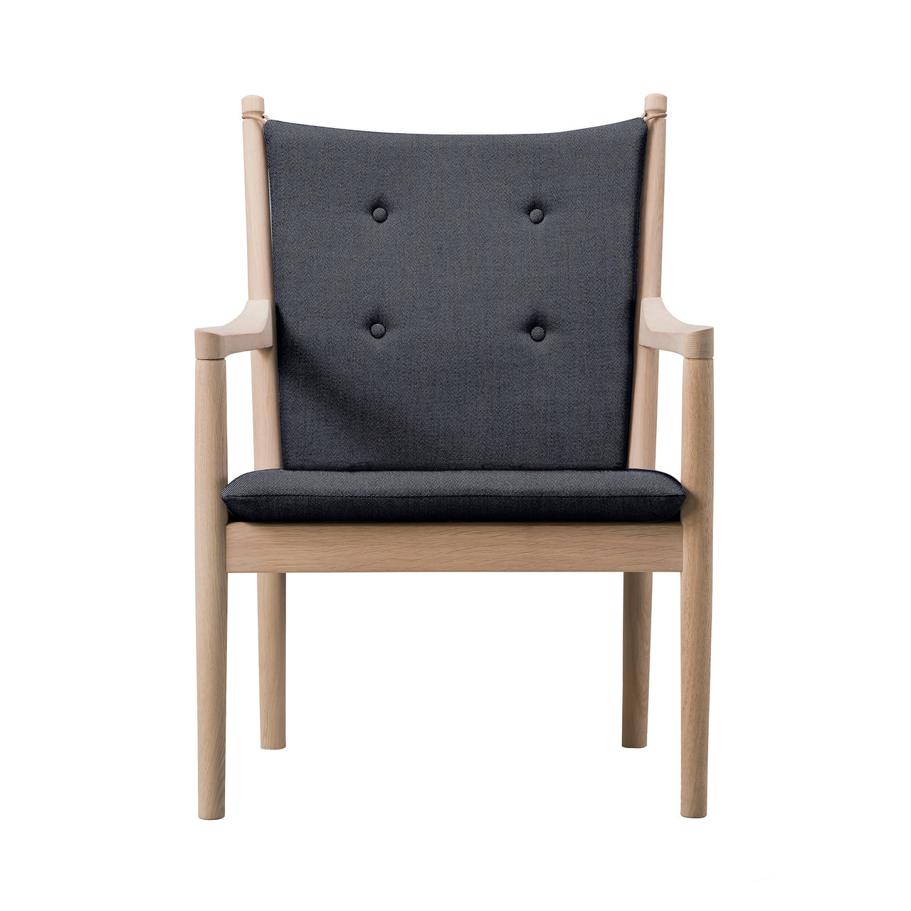 Wegner 1788 Easy Chair: Soaped Oak