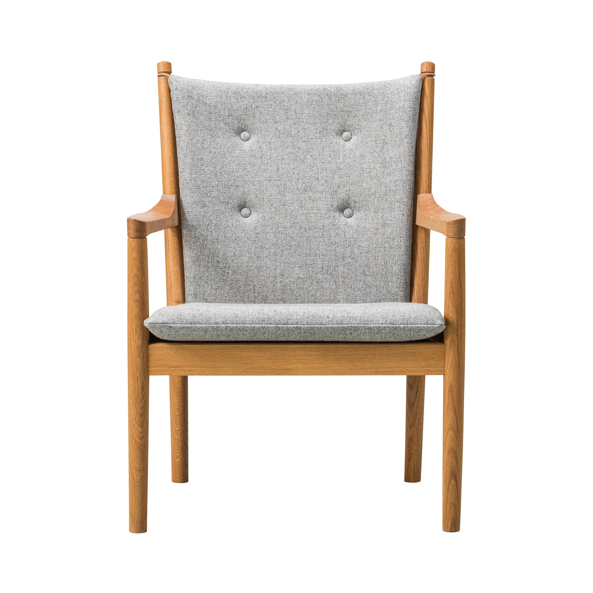 Wegner 1788 Easy Chair: Oiled Oak