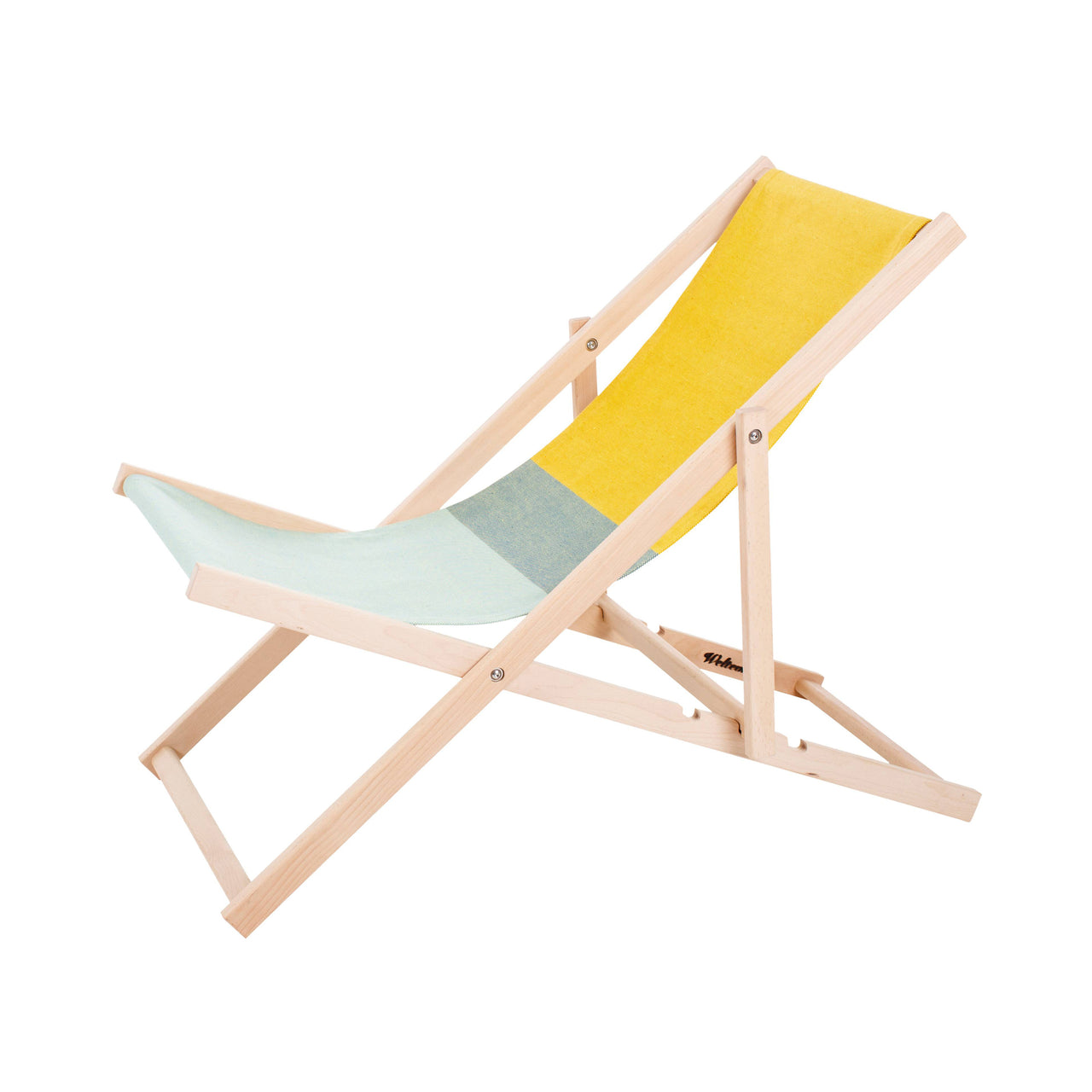 Beach Chair: Yellow + Green
