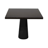 
Container Square Table: Large + Cable Feed + Wenge Stained + Black