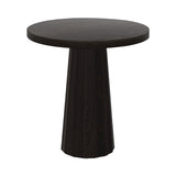 Container Round Table: Extra Small + Bodhi Cover + Wenge Stained + Wenge