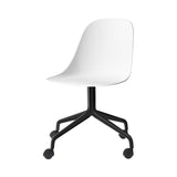 Harbour Side Chair Star Base with Casters: White