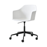 Rely Armchair HW53: White + Black