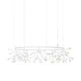 Heracleum III The Small Big O Suspension Lamp: White