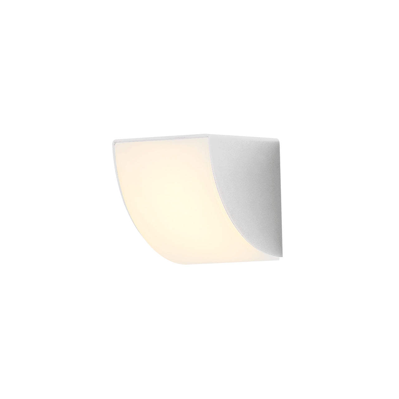 Phase Wall Sconce: White