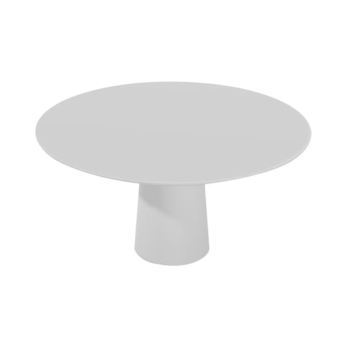 Container HPL Round Table: Large + White + White