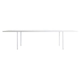 Tee Table: Extra Large: White Laminate + White