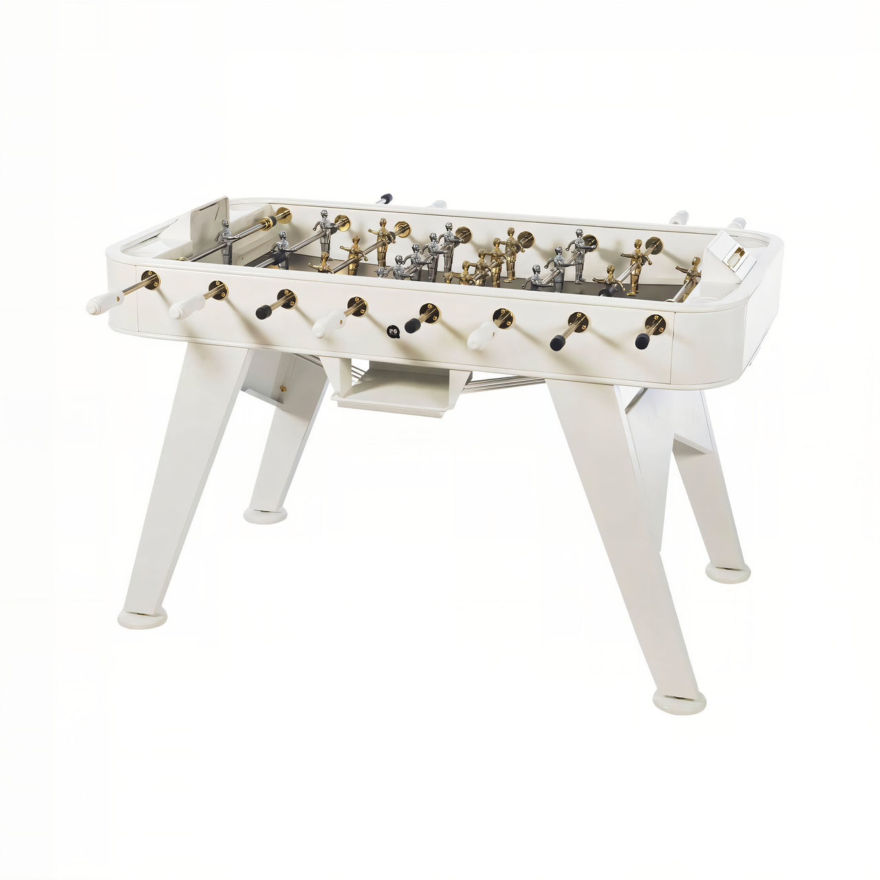 RS2 Gold Football Table: Traffic White