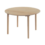 Hven Round Table: White Soaped Oak
