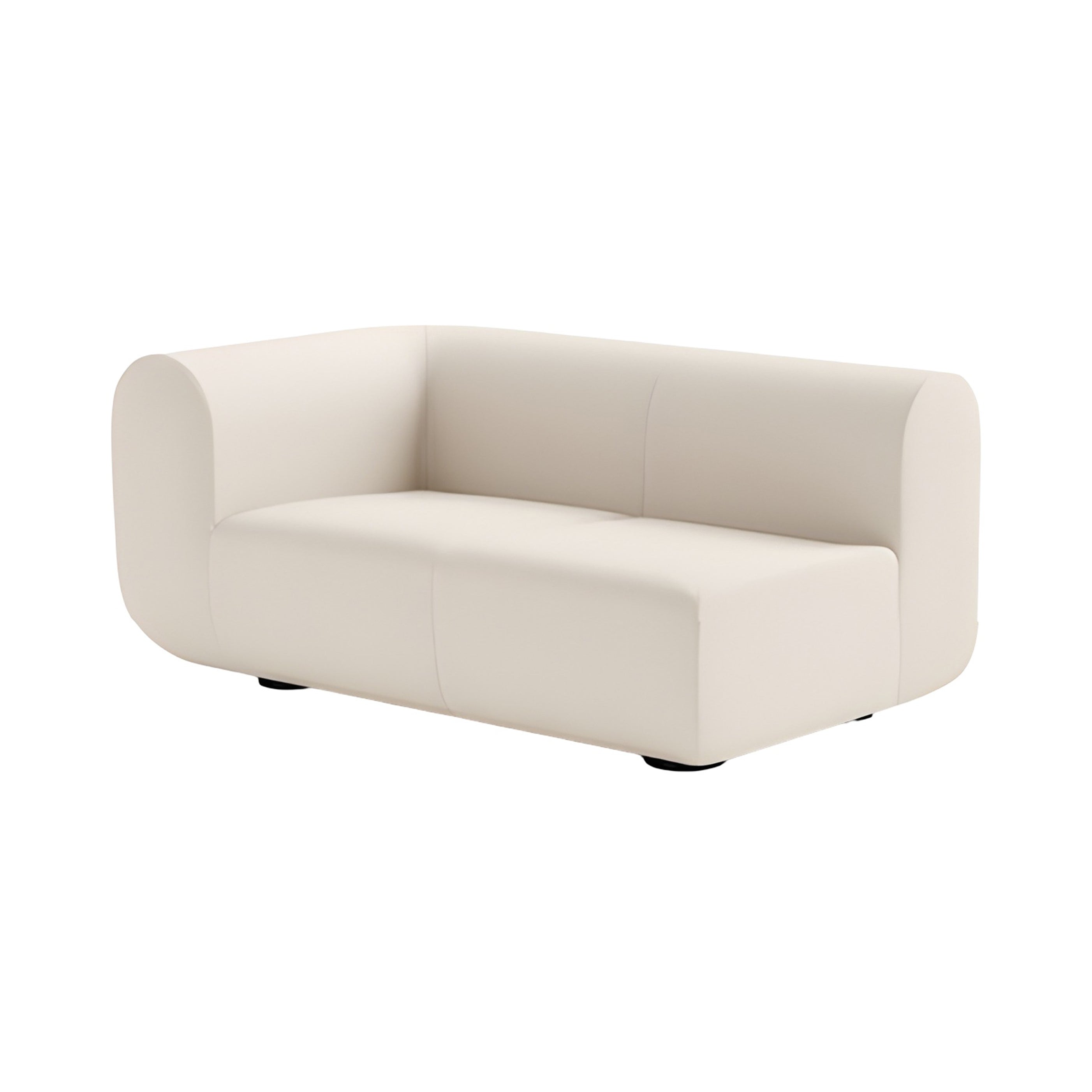 Plump Sofa Modules: Wide Left Arm