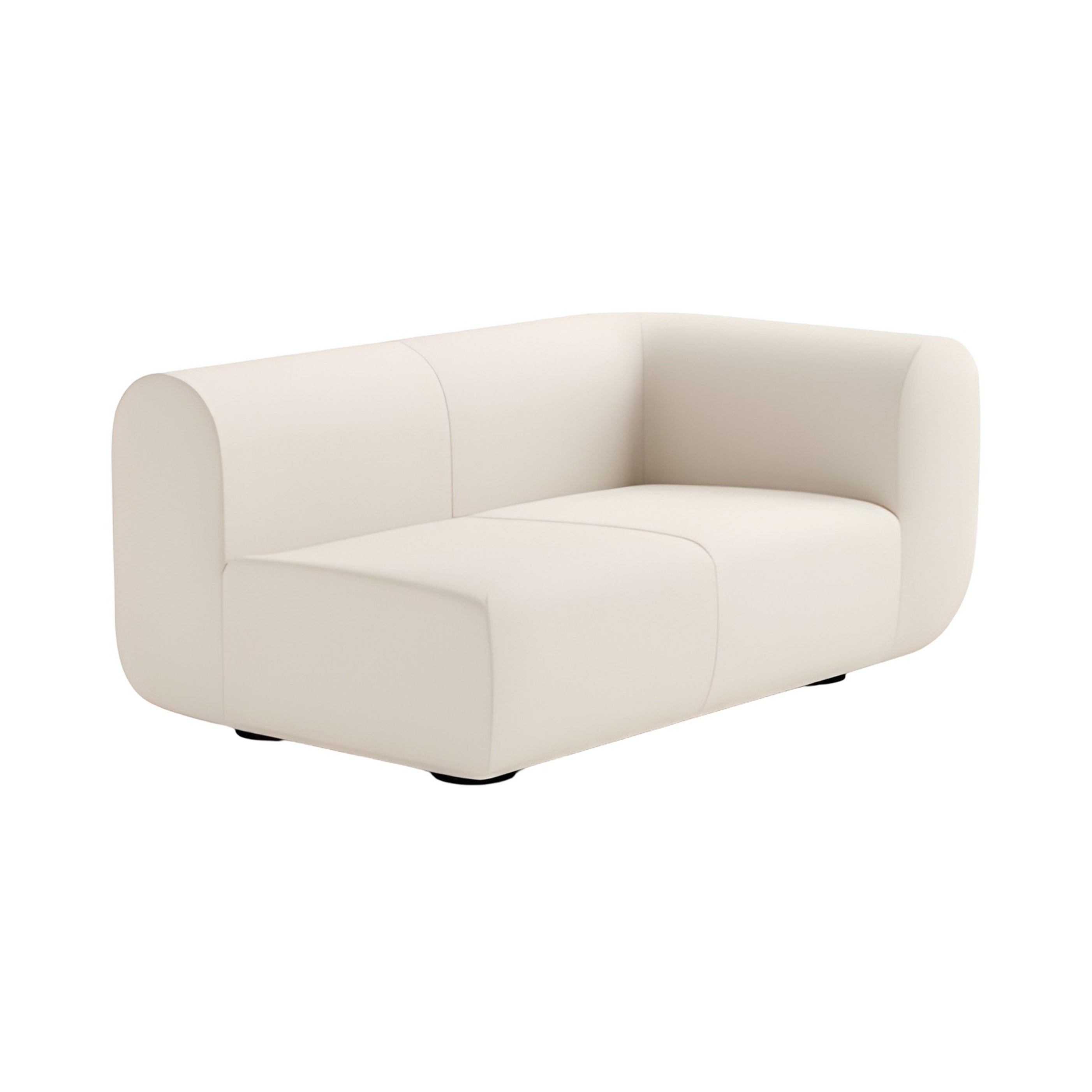 Plump Sofa Modules: Wide Right Arm
