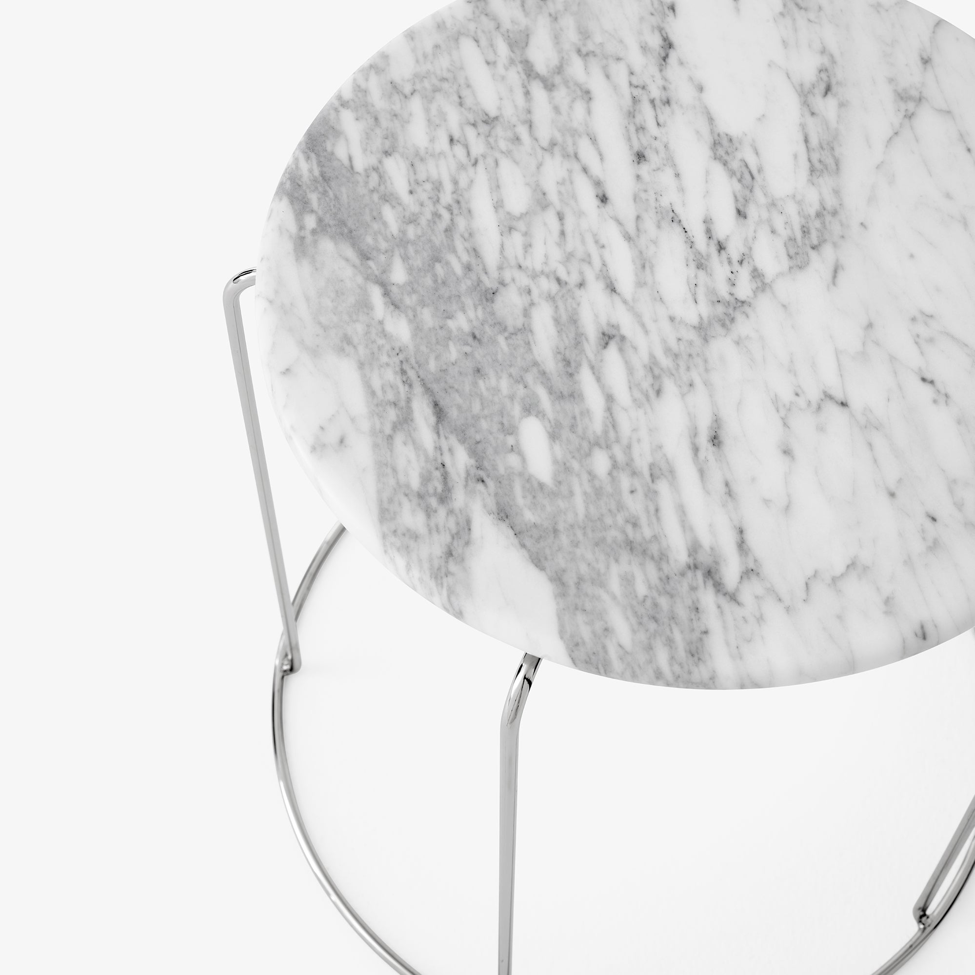 Wire Stool VP11: Marble + DI