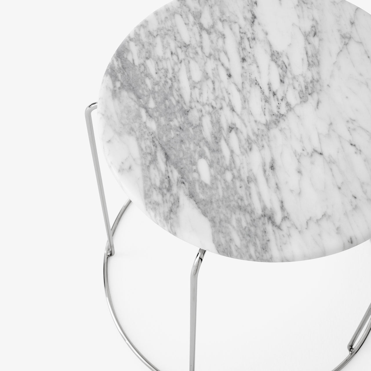 Wire Stool VP11: Marble + DI