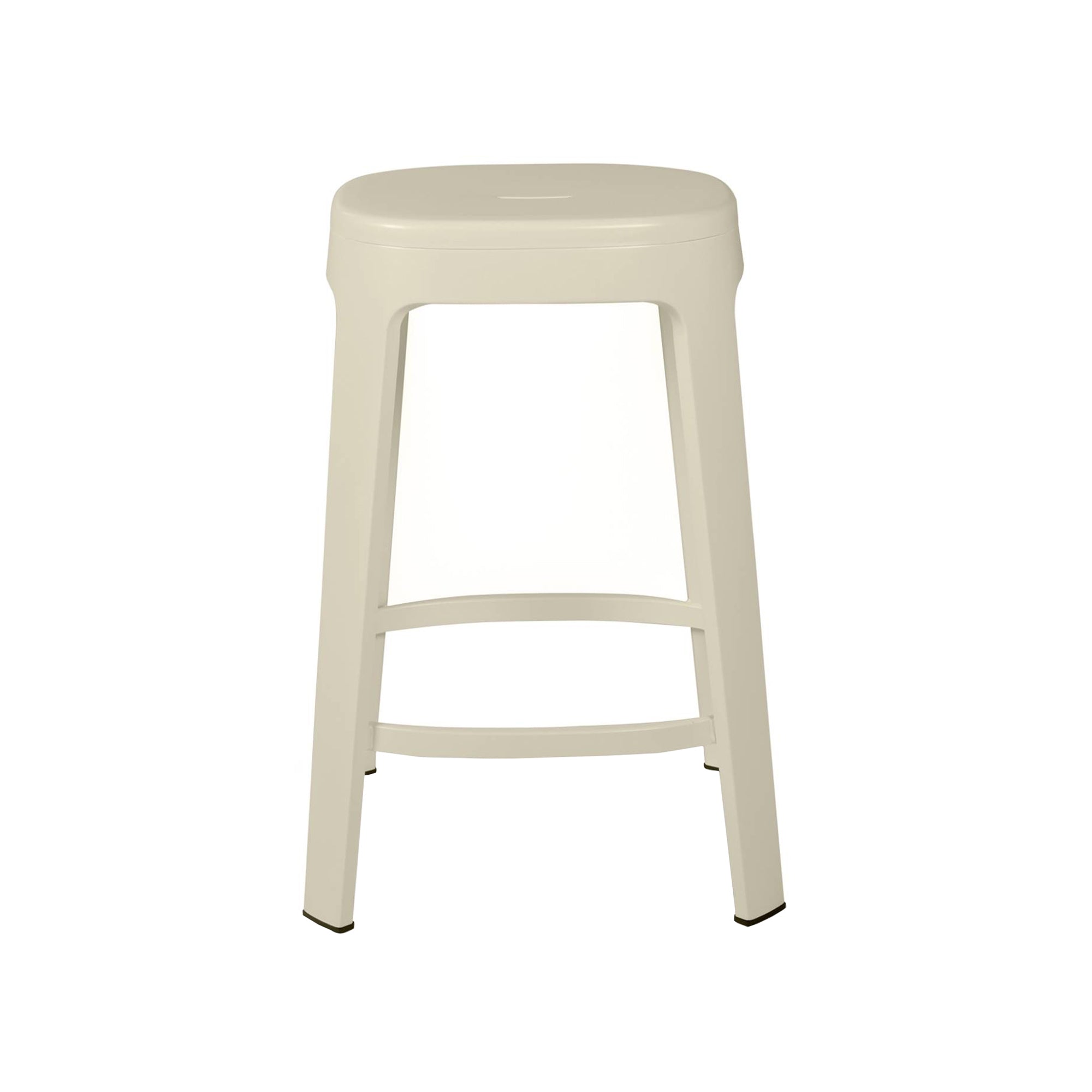 Ombra Bar + Counter Stool: Stacking + Counter + Grey