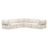 Wonder Corner Sofa: 2 x 3 Seater + Fixed Cover