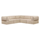 Wonder Corner Sofa: 2 x 3 Seater + Fixed Cover