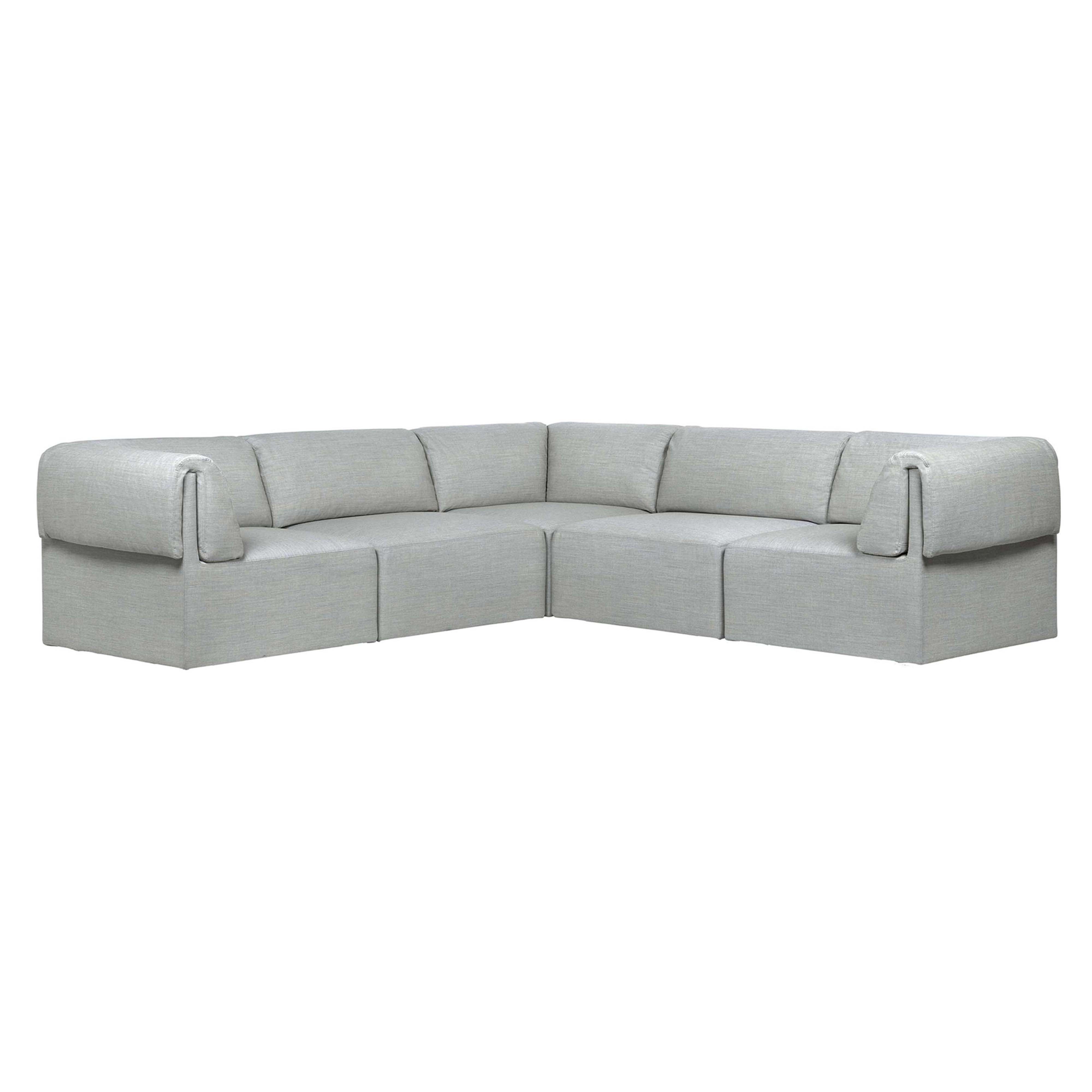 Wonder Corner Sofa: 2 x 3 Seater + Fixed Cover