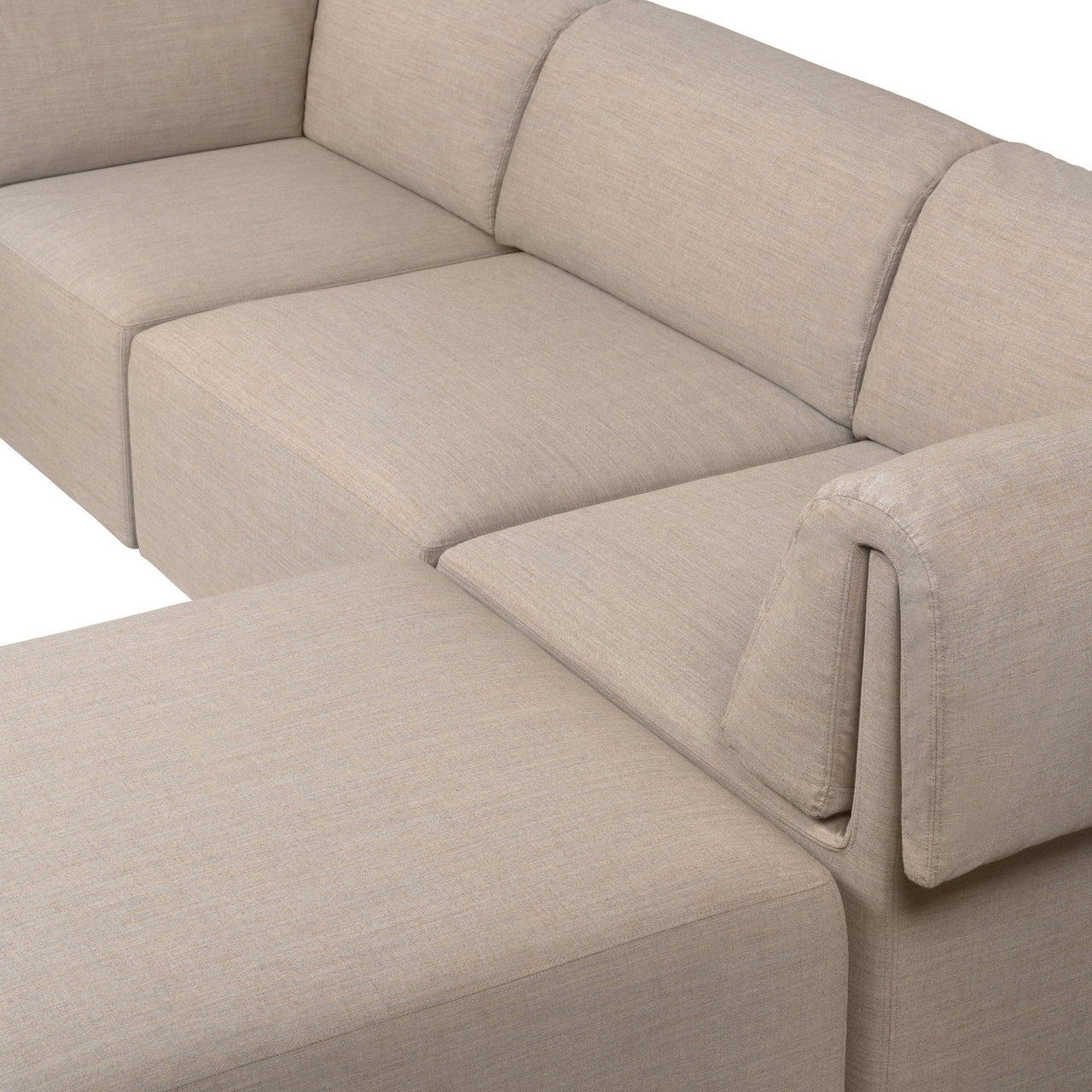 Wonder Sofa: 3 Seater with Chaise Lounge + DI
