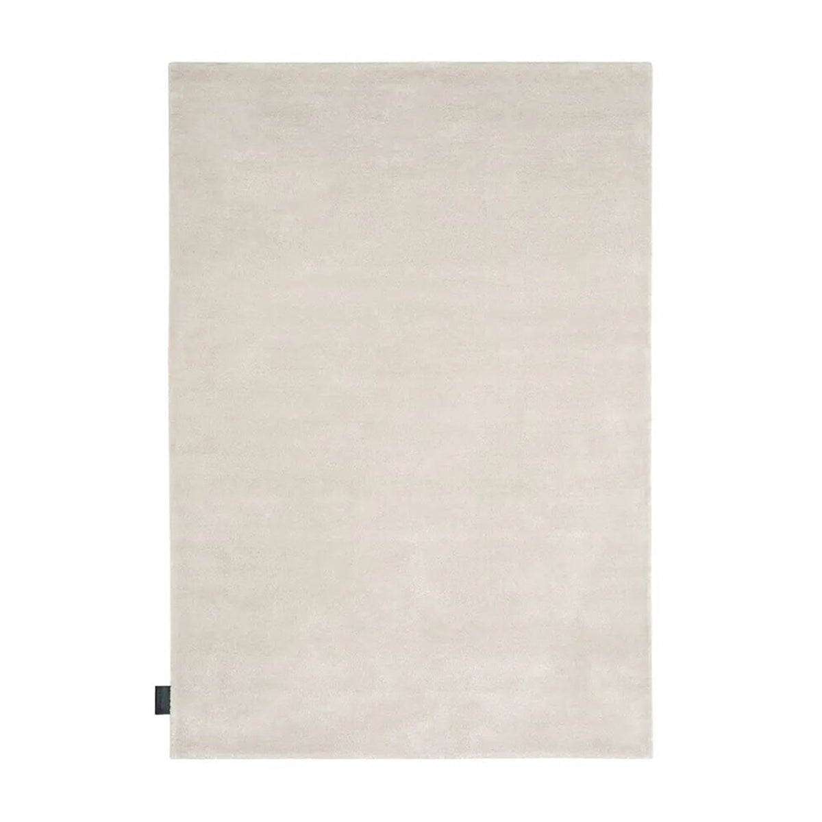 Woolsilk Plain Rectangle Rug: Small + Khaki