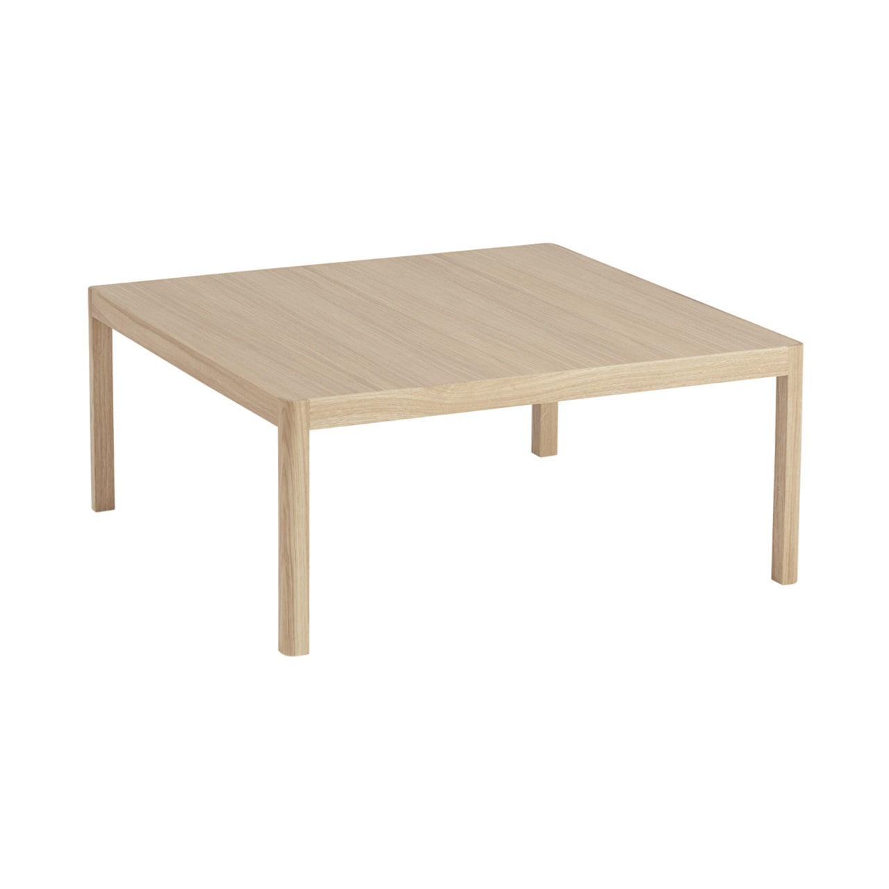 Workshop Coffee Table: Square + Oak