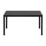 Workshop Table - Quick Ship: Black Linoleum + Black