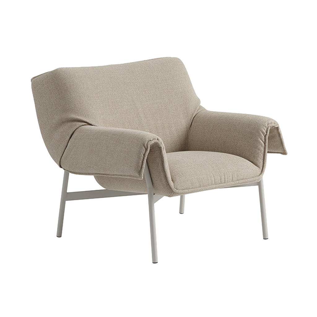 Wrap Lounge Chair: Grey + Ecriture 240