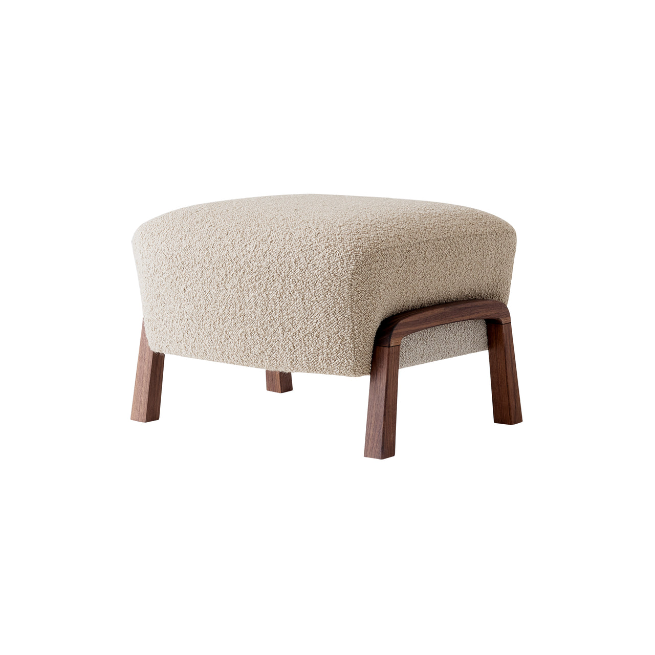 Wulff Pouf ATD3: Walnut