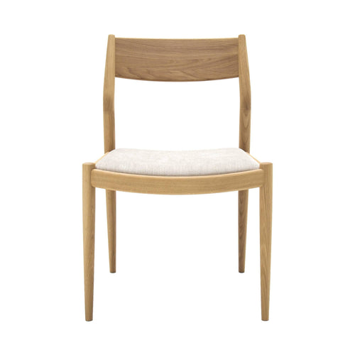 Kinuta Side Chair N-DC02: Upholstered: Pure Oak + Vidar 4