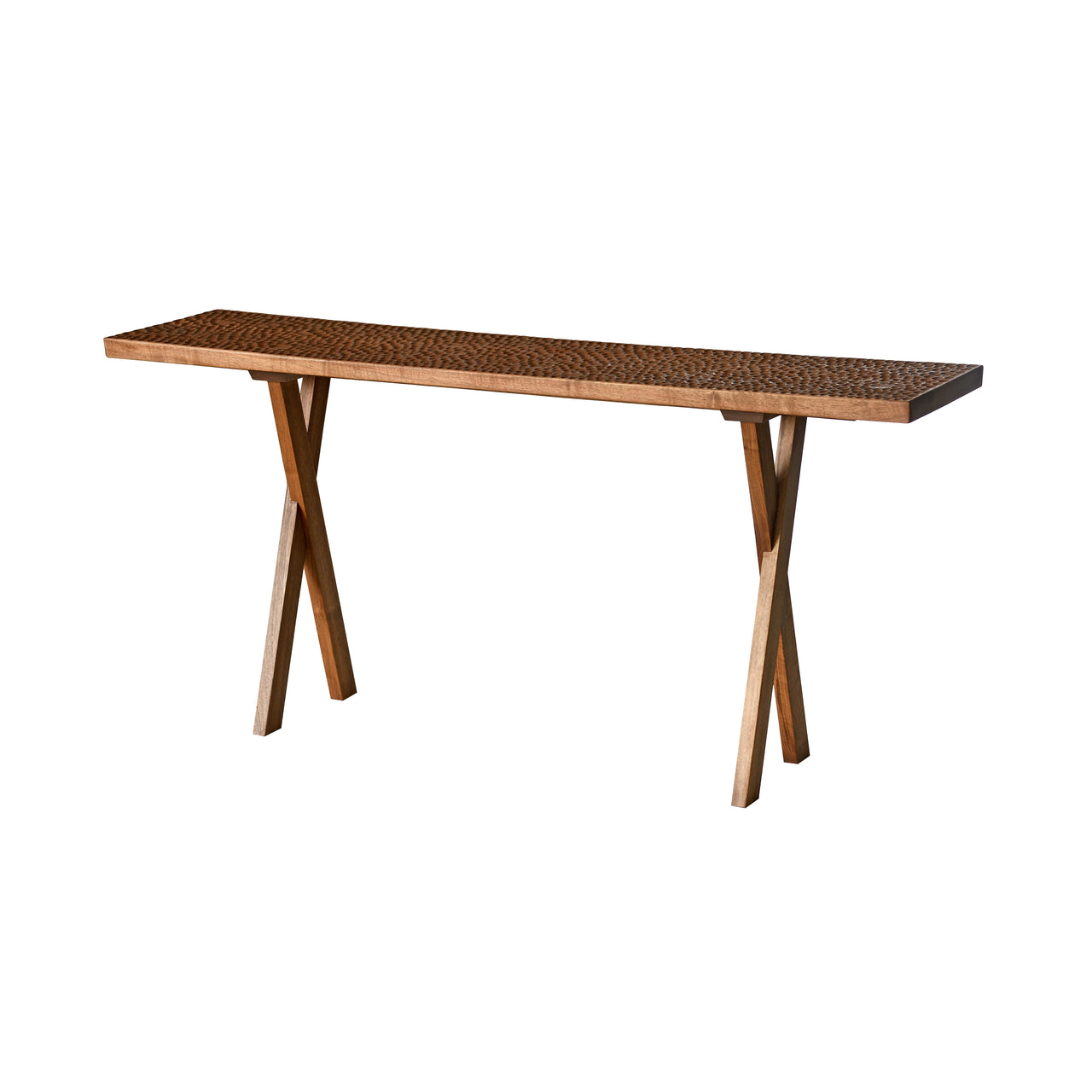 Touch Console Table: Oiled Walnut