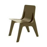 J-Chair Lounge: Yellow Olive Matt Steel