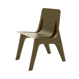 J-Chair Lounge: Yellow Olive Matt Steel