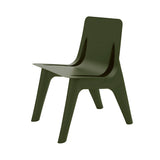 J-Chair Lounge: Olive Green Matt Aluminum