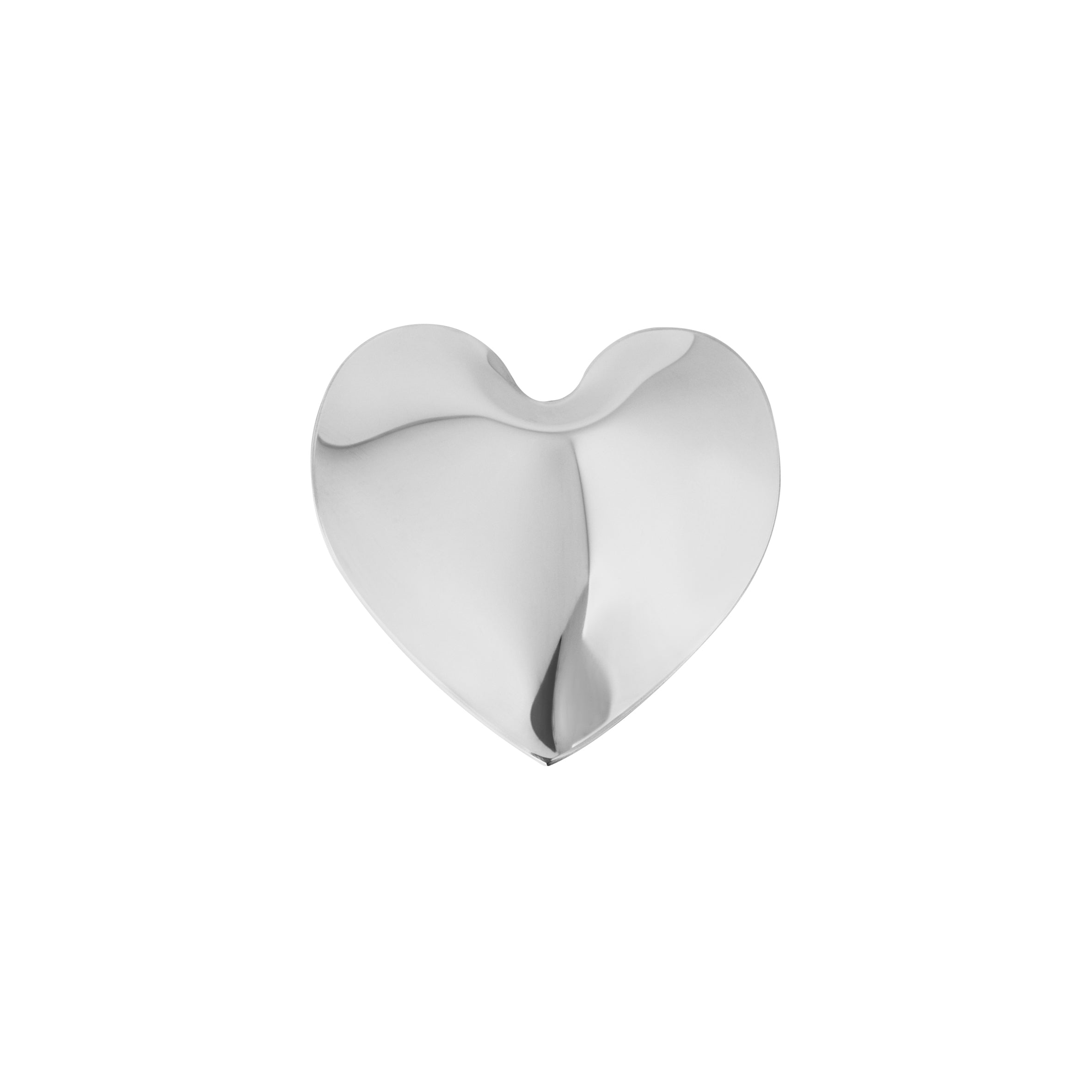 Hot Heart Hanger: Inox Polished Stainless Steel