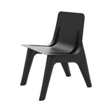 J-Chair Lounge: Grey Blue Matt Aluminum