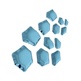 Kamyki Wall Hanger: 12 + Sapphire