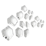 Kamyki Wall Hanger: 18 + Inox Polished