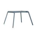 Koziol Table Frame: Blue Grey Matt Steel
