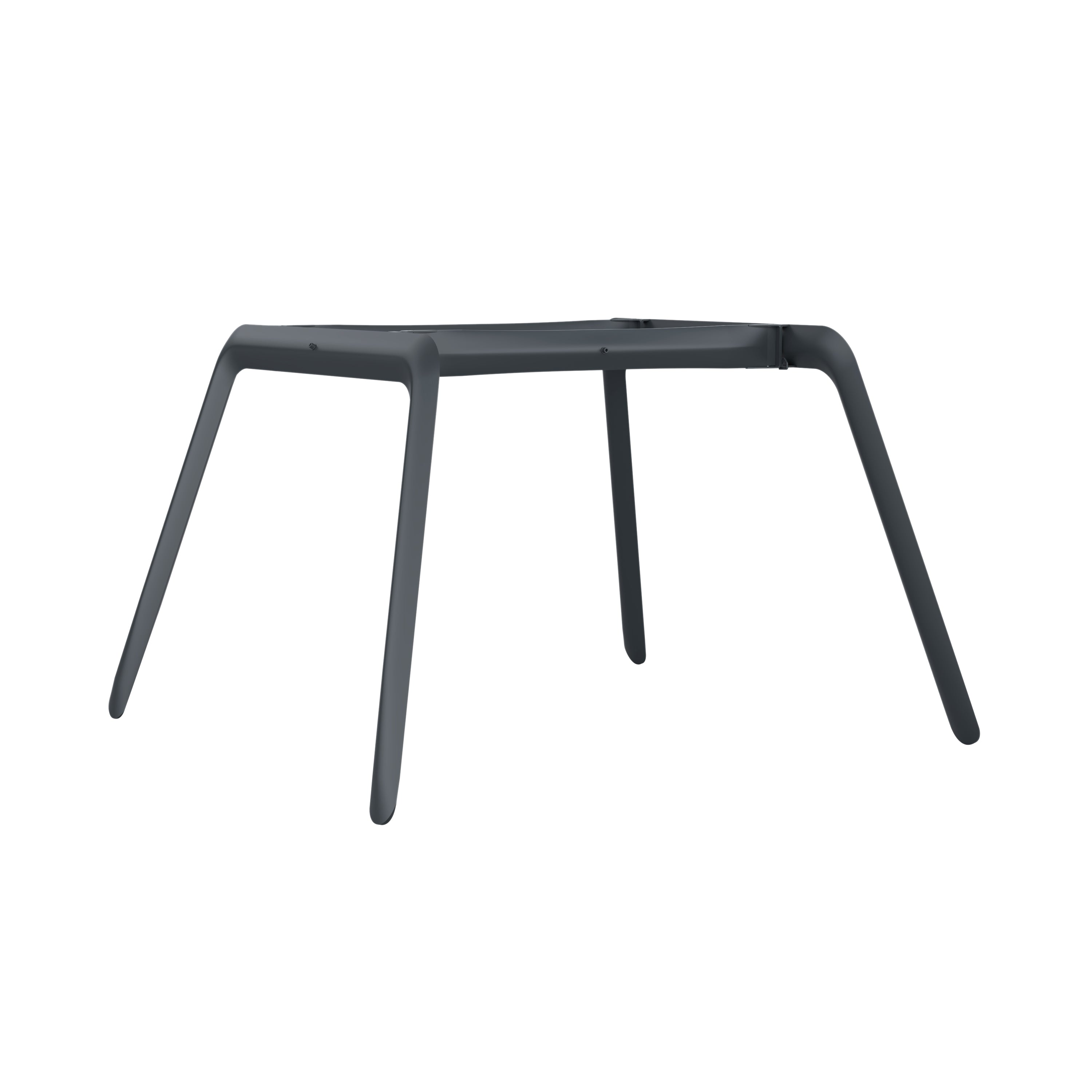 Koziol Table Frame: Graphite Grey Matt Steel
