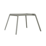 Koziol Table Frame: Moss Grey Matt Steel
