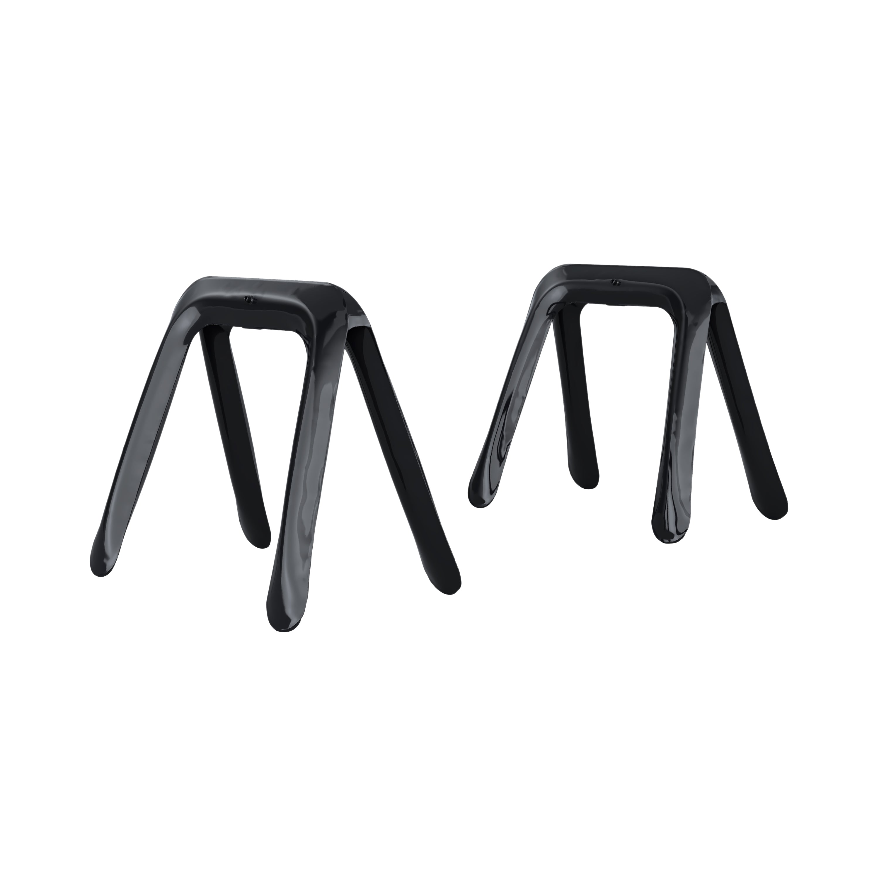 Black Glossy Matt Steel