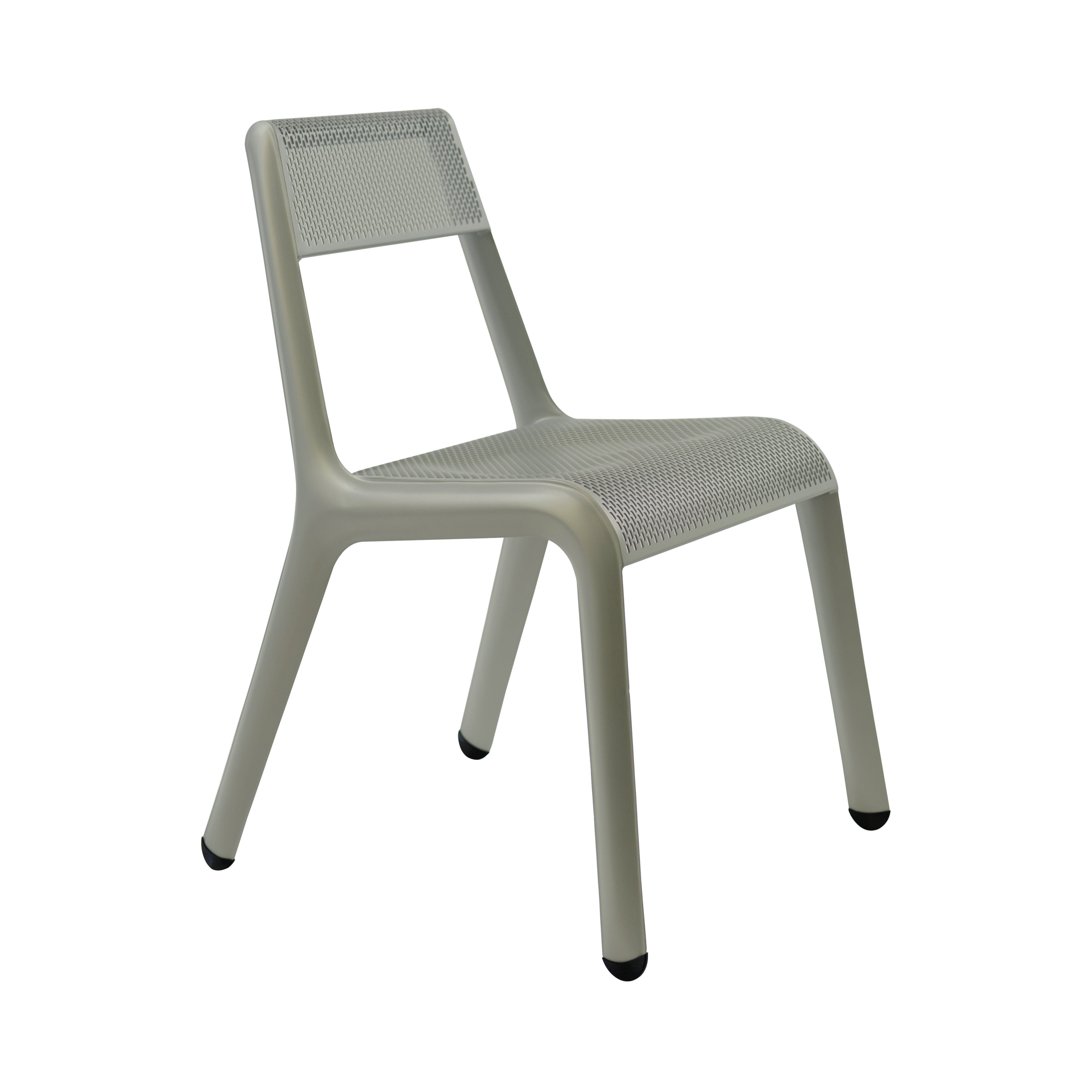 Leggera Chair: Moss Grey Matt Steel