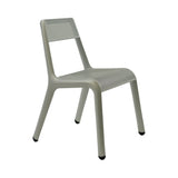 Leggera Chair: Moss Grey Matt Steel