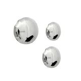 Pin Wall Hanger: Set + 3 + Inox Polished