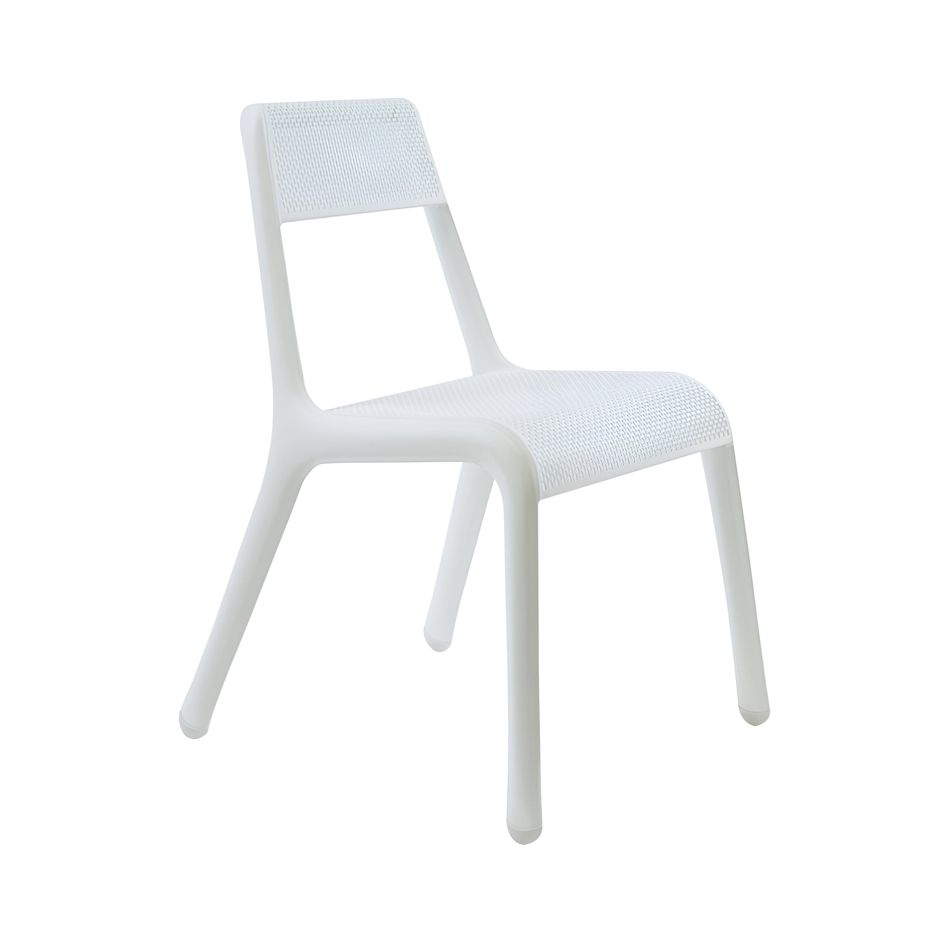 Ultraleggera Chair: White Matt Aluminum