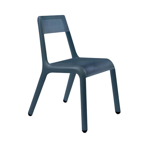 Ultraleggera Chair: Grey Blue Matt Aluminum