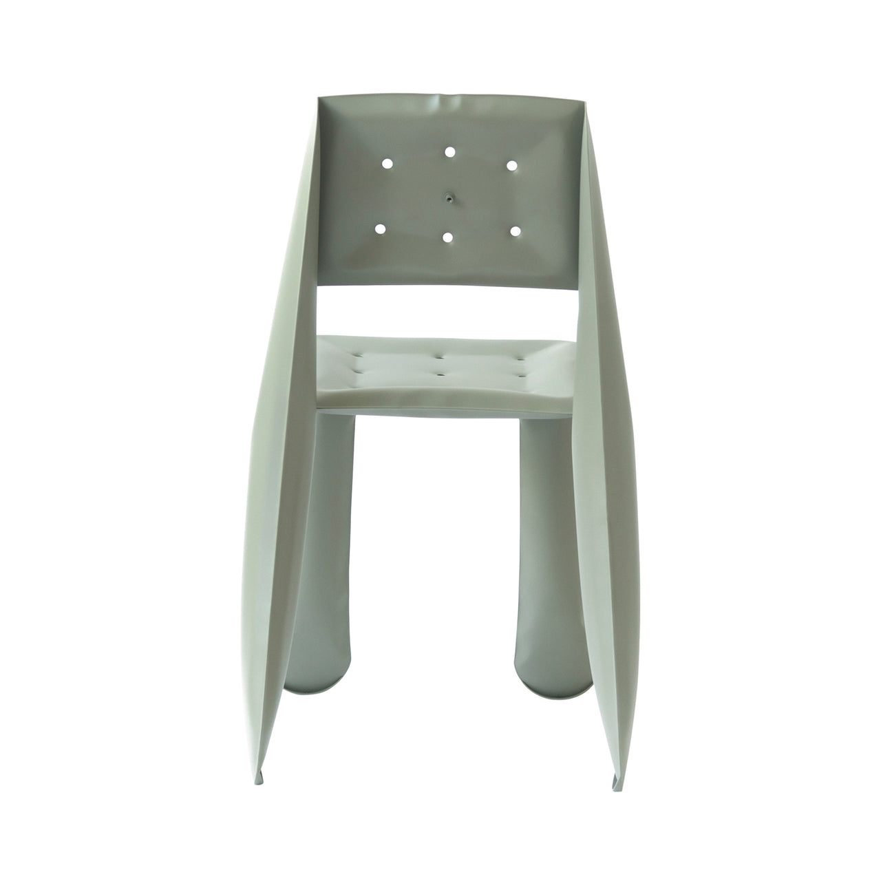 Chippensteel 0.5 Chair: Moss Grey Aluminum