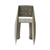 Chippensteel 0.5 Chair: Beige Grey Carbon Steel