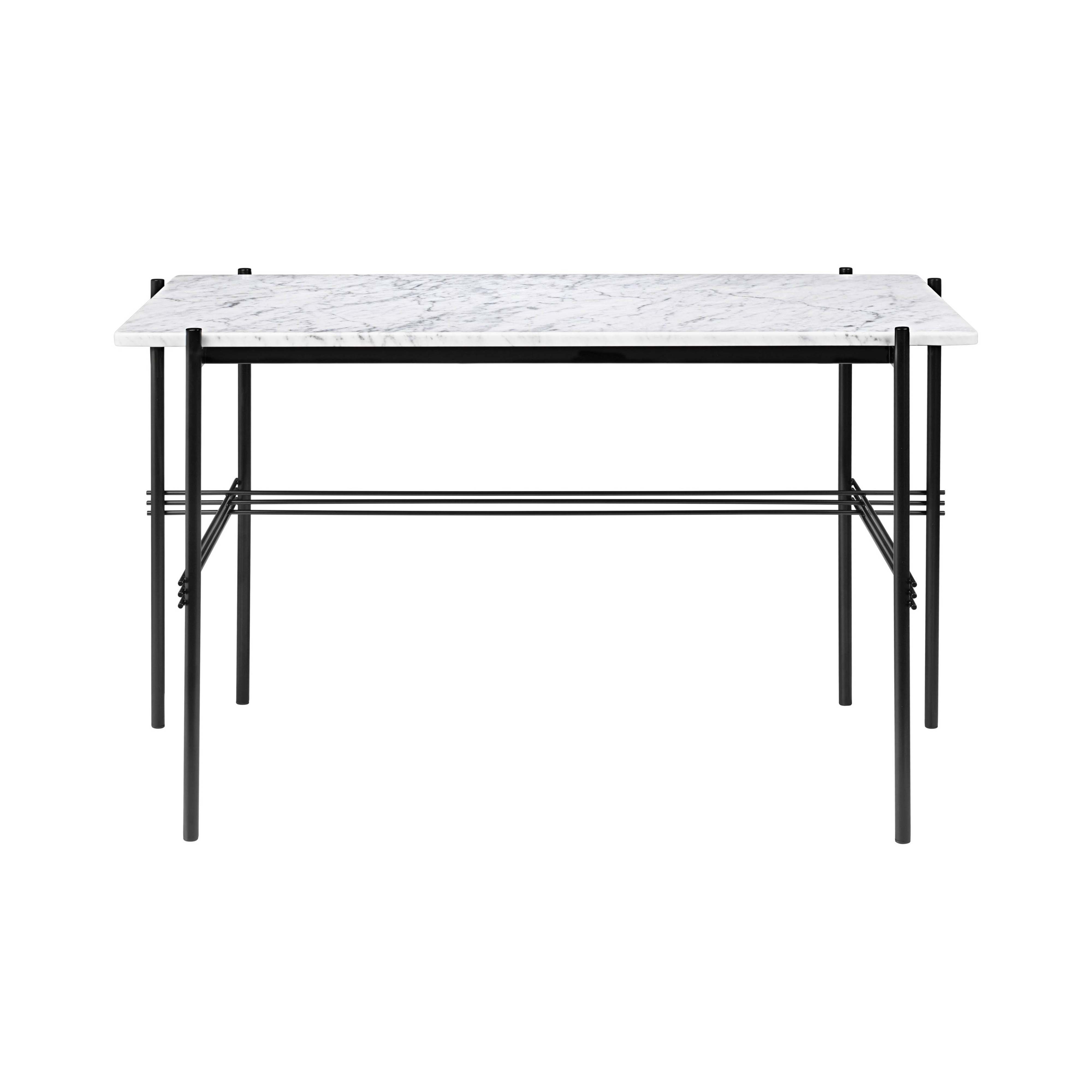 TS Desk: White Carrara