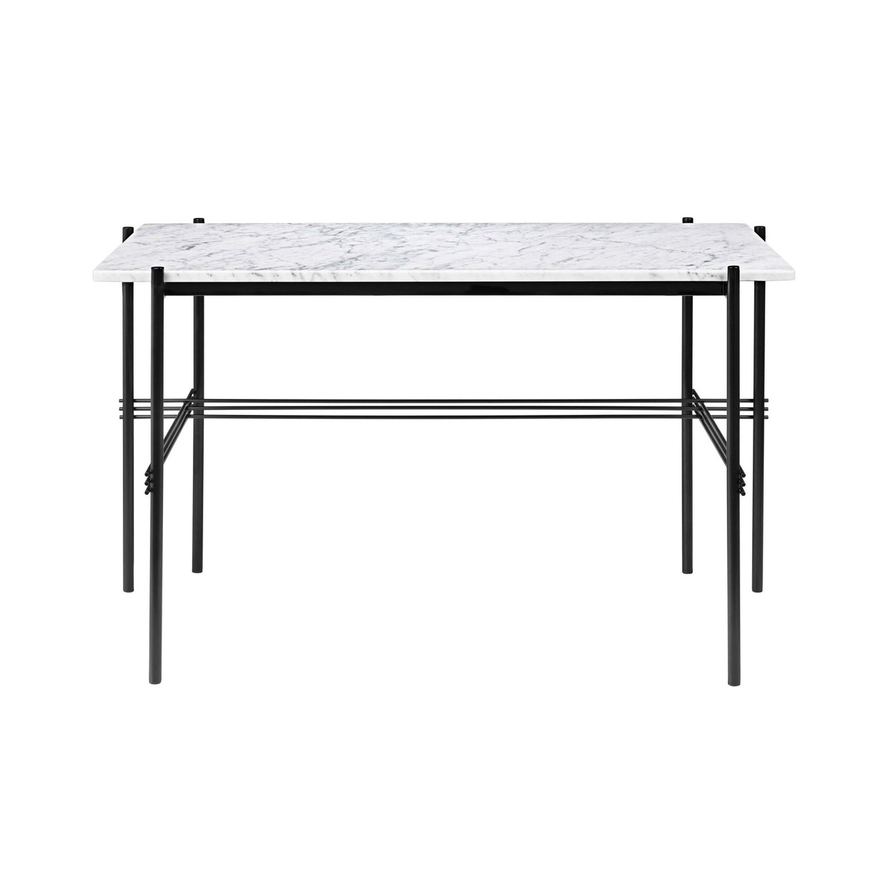TS Desk: White Carrara